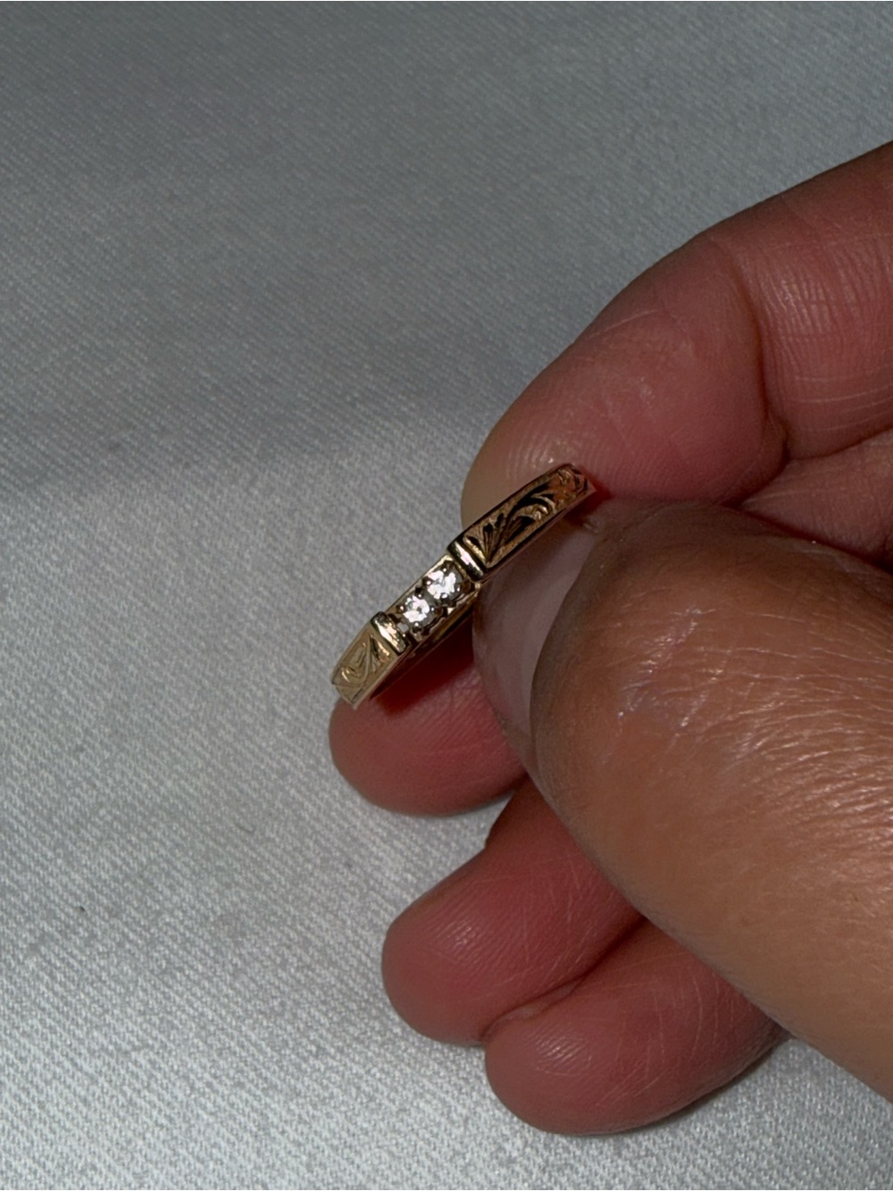 14k Yellow Gold Hawaiian Ring - Picture 6 of 7